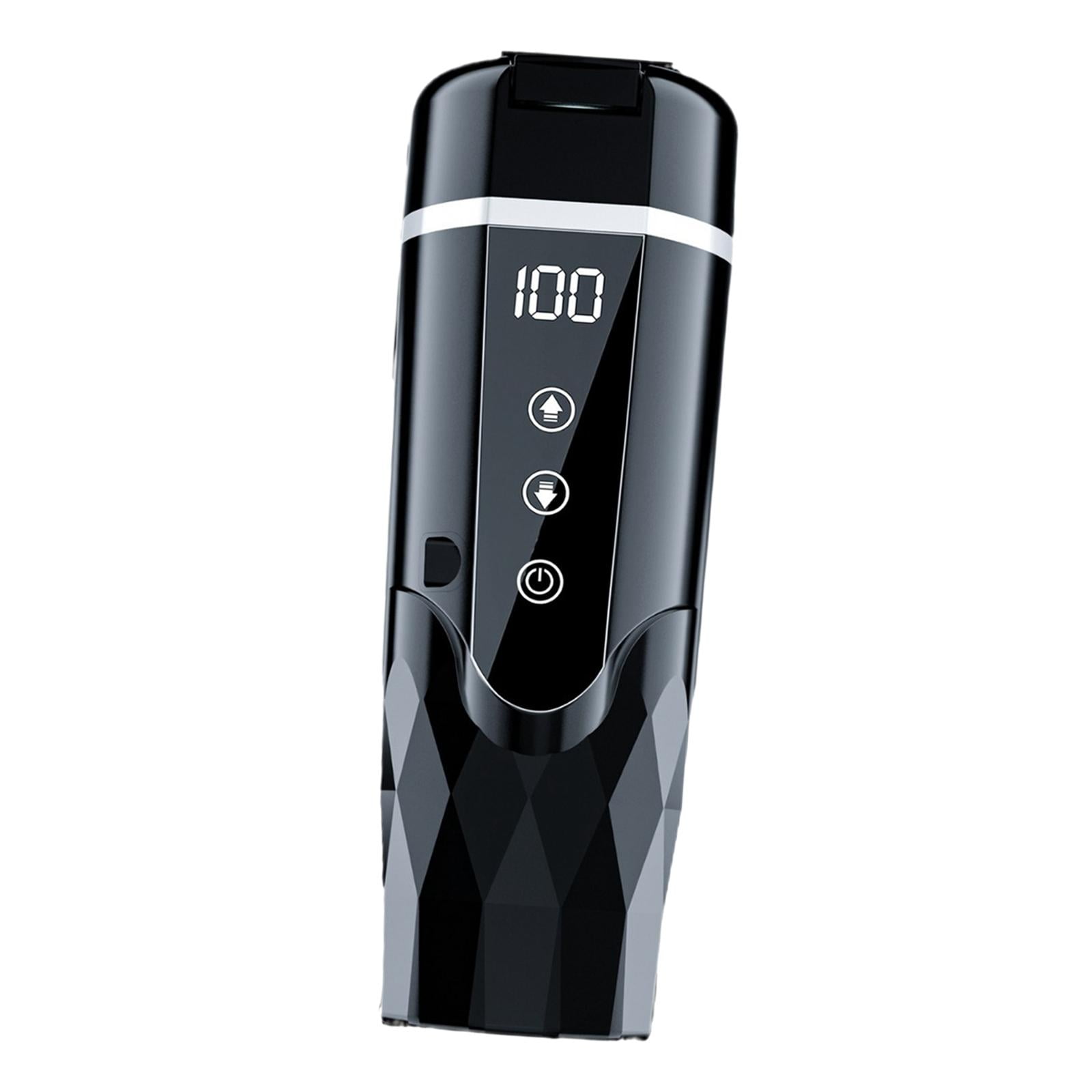 Baoblaze Car Heated Mug 12V 24V Travel Coffee Mug Display Car Electric Kettle for Tea Black