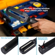LED Work Light for Paint Correction & Coating, CRI 95+, 4500K Cool White & 6000K Daylight White Options, 500lm, USB Powered