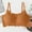 Orange, variant on Adjustable Straps Padded Bralettes for Women Seamless Workout Bralette Comfortable Tank Everyday Base Lingerie