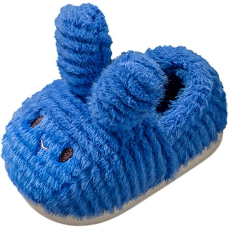 

QWZNDZGR Infant Baby Moccasin Slipper Boys Girls Sneakers Non Slip Shoes Indoor Warm Socks Shoes Ankle Boots Crib Shoes