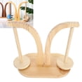 thumbnail image 1 of Dual Axes  Swivel Wooden Yarn  Strong  Suction Wide Base Yarn Holder for Most Scenarios, 1 of 8