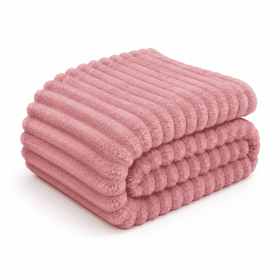 Throw Blanket -Cozy Plush Fluffy Soft Thick Blanket for Living Room Home Decor,Ultra-Soft, Plush, Fuzzy, All Season, Cozy for Men, Women & Teens - 90"x90"