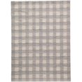 thumbnail image 1 of Momeni GEOINGEI31GRY5070 5 x 7 ft. Geo India Hand Made Contemporary Rectangle Area Rug, Grey, 1 of 1