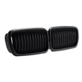 thumbnail image 2 of 1 Pair Grill Grille Front Air Intake Grille 51138125811 51138125812 for BMW 7 Series E38 728i 730i 7, 2 of 5