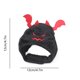thumbnail image 4 of Disfraz de diablo para gatitos y perros, gorro de diablo ajustable para mascotas, ideal para fiestas de Halloween., 4 of 7