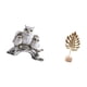 thumbnail image 5 of Figura De Hoja Moderna De Metal Con Forma De Hoja, Adorno De Mesa De Animal, Estatua Abstracta Nórdica Creativa Para Sala De Estar, Decoración De Oficina, 5 of 8