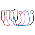 thumbnail image 3 of OULII 4pcs Doctor Tools for  Stethoscope Toy Plastic Red Simulation, 3 of 8