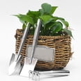 thumbnail image 3 of Stainless Steel Mini Garden Tool Set, Small Hand Trowel Rake And Shovel For Bonsai Succulents And Terrariums Planting, 3 of 9