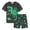 c-Dark Gray, variant on WhouRiu Boys Casual Outfits Short Sleeve Dinosaur Graphic Tees And Shorts Sets Kids Summer Clothes