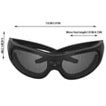 thumbnail image 3 of Cateissary Gafas protectoras tácticas para una poda segura del jardín. Gafas protectoras para juegos de poda de jardín. Jardín y Patio, 3 of 5