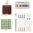 thumbnail image 2 of Set de miniacuarela Boyistar, kit de viaje Paint Palette, 2 of 9