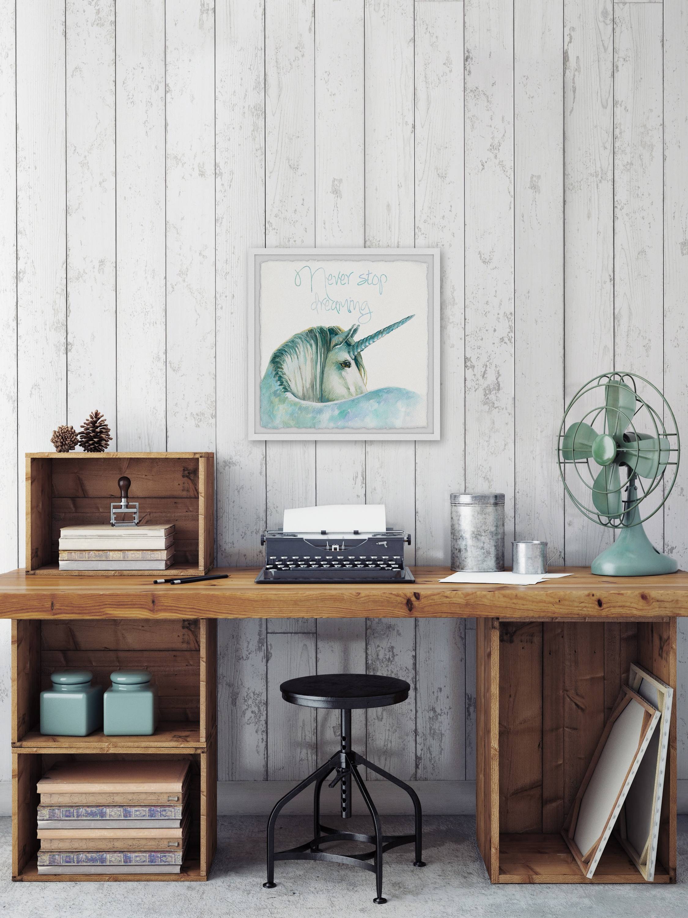 Marmont Hill Never Stop Dreaming V Framed Wall Art, 18.00" x 1.50"