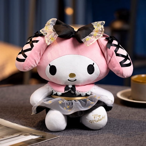 Sanrio Jade Dog Doll Peluche Juguete Melody Doll Press Doll Regalo de Cumpleaños