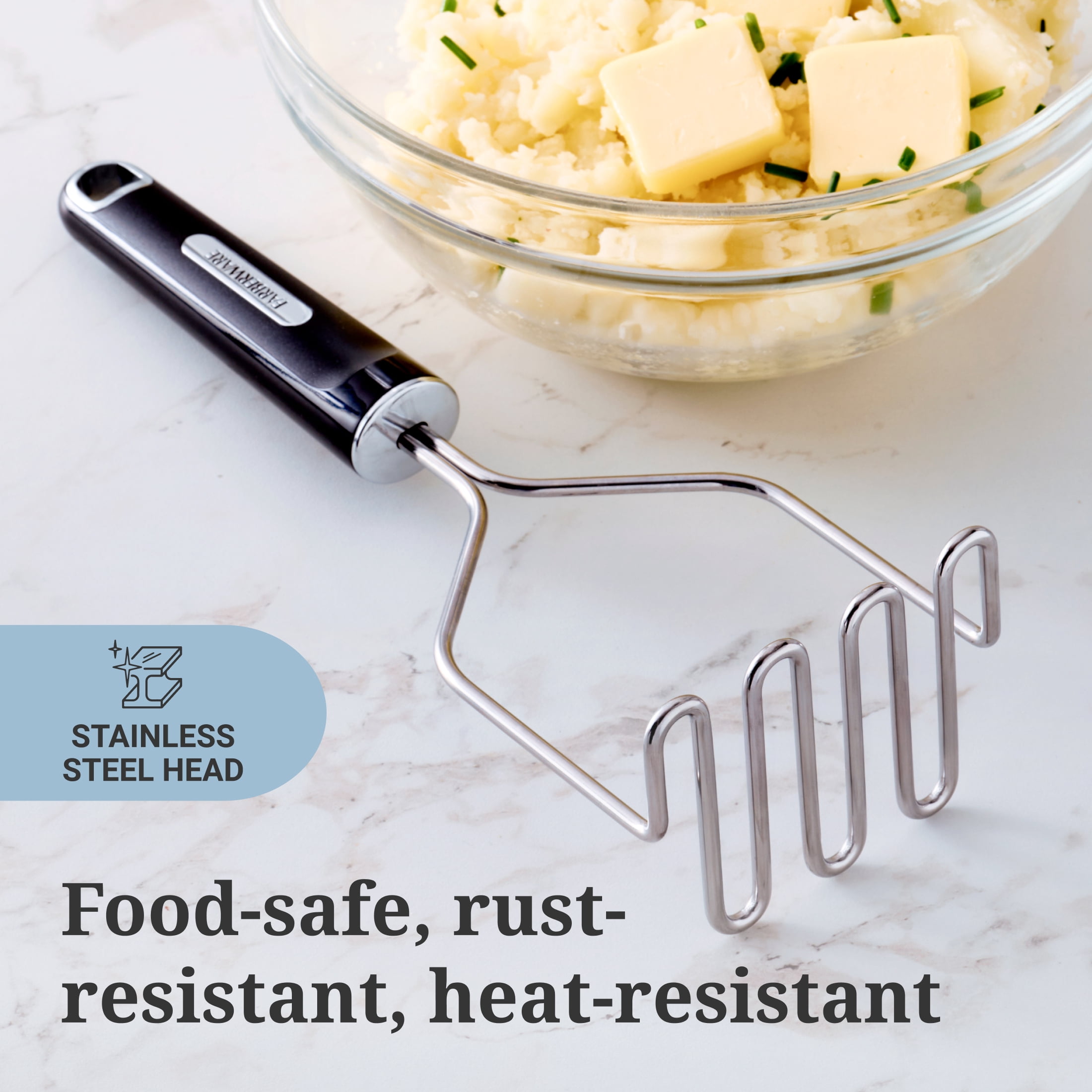 Farberware Professional Stainless Steel Wire Potato Masher