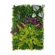 thumbnail image 2 of Panel de Cercado de Seto Artificial 60x40cm Pantalla de Privacidad de Hojas Falsas para Balcón Jardín Decoración Exterior, 2 of 6