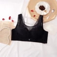 thumbnail image 4 of Women's Fashionable Casual Light Sexy Adjustable Lace Cup Less Rim Less Vest Style Thin Cup Bra, 4 of 9