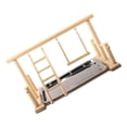 thumbnail image 5 of Bird Perch Play Wooden Stand Gym Playground For Conures Parakeet Macaw Finches, 5 of 7