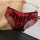 thumbnail image 2 of Braguitas de encaje sin marcas para mujer, cintura baja, entrepierna de algodón suave como la seda, tallas M-L con cintura/longitud, ropa interior transpirable para el día a día, 2 of 3