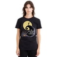 thumbnail image 3 of The Nightmare Before Christmas T-Shirt Silhouette de Lune Adulte, 3 of 6