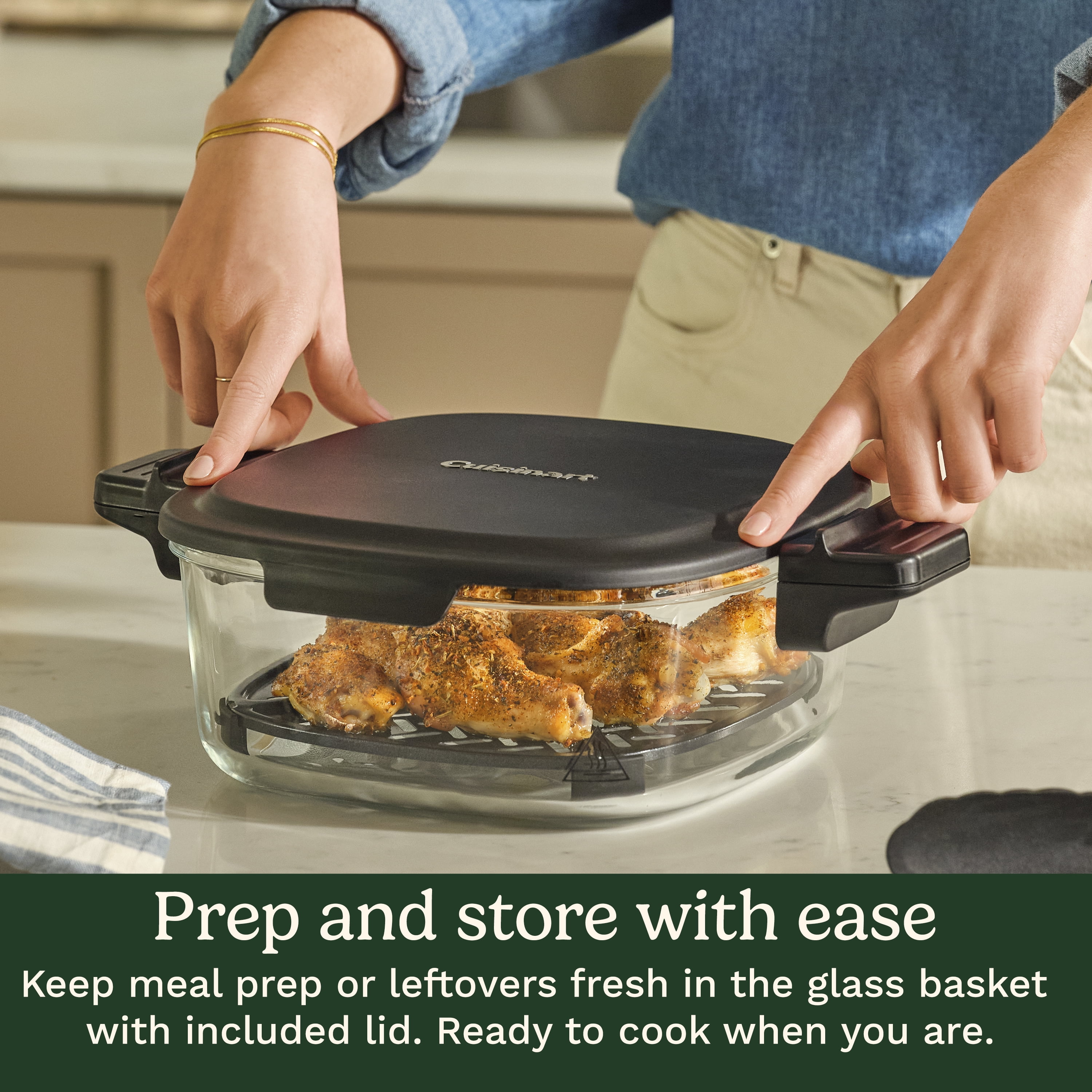Cuisinart ClearView 4-quart Glass Basket Air Fryer