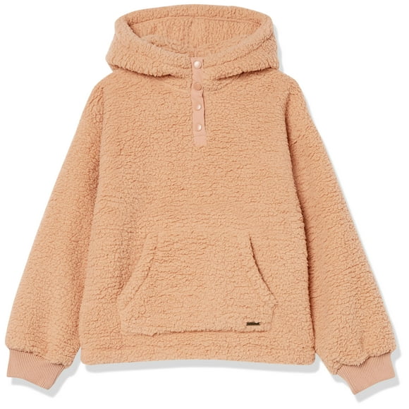 Billabong Girls' Stay Warm Polar Fleece, Sandstone, X-Small