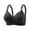Black, variant on ZKCCNUK Women's Bras Ladies Traceless Comfortable No Steel Ring Breathable Gathering Bra Underwear Everyday Bras Size S-2XL