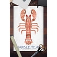 thumbnail image 3 of Marblehead, Massachusetts, Red Lobster, Typography (12x18 Wall Art Poster, Room Decor), 3 of 3
