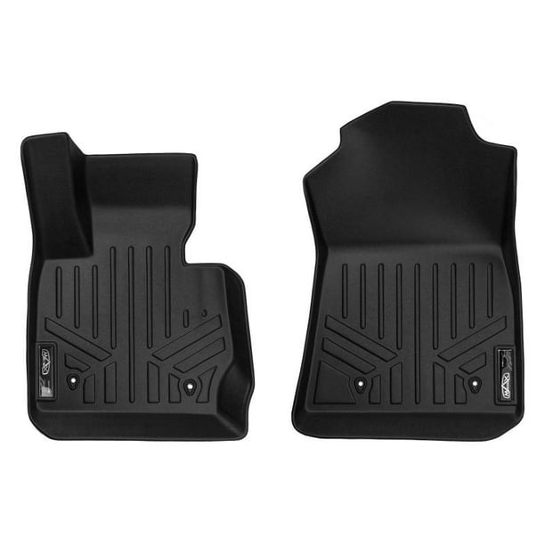 Maxliner 20112017 BMW X3 20152018 X4 Floor Mats 1st Row Set Black