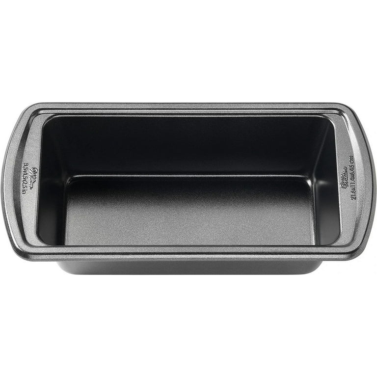 Wilton Advance Select Premium Non-Stick Loaf Pan, 9.25 x 5.25 Inches,  Steel, Silver
