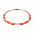 thumbnail image 2 of REPLACEMENT BEZEL INSERT ORANGE W/SILVER NUMBERS 41.30MM X 33MM, 2 of 3