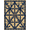 Beige, Pattern 2, variant on ODIKA 2x3 Machine Washable Non-Slip Area Rug, Macrame Navy Blue High Traffic Rug, Blue, 1233158