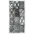 thumbnail image 3 of Lovell, Kathrine 11x18 Black Modern Framed Museum Art Print Titled - Patterns of the Amazon III BW, 3 of 5