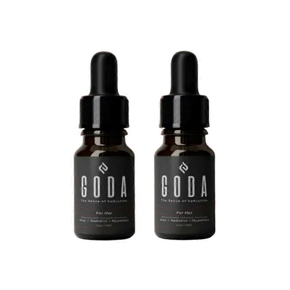 1-3X GODA For Her Pheromone Perfume for Women -15ml/0.50 fl. oz