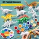 thumbnail image 5 of Kit de pintura de dinosaurios de bricolaje | 12 figuras de dinosaurios de yeso | Set de Artes y Oficios | Incluye pinturas y rotuladores | Moldes de yeso blanco | Suministros creativos de dibujo y, 5 of 7