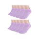 thumbnail image 2 of INSPIRE CHIC Calcetines de tobillo bajos de 10 pares para mujer, con pu?os elásticos y transpirables, morado medio, 2 of 6