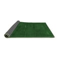 thumbnail image 2 of Ahgly Company Indoor Round Abstract Emerald Green Modern Area Rugs, 3' Round, 2 of 4