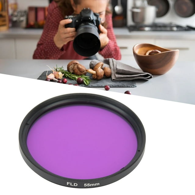 Round Full Color Lens Filter Set 55mm Full Color Lens Filter Optical Glass Digital Camera Filter High Definition Photograph Lens Filter For For