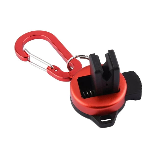 Clip de Soporte Portátil para Caña de Pescar Sunnimix con Mosquetón