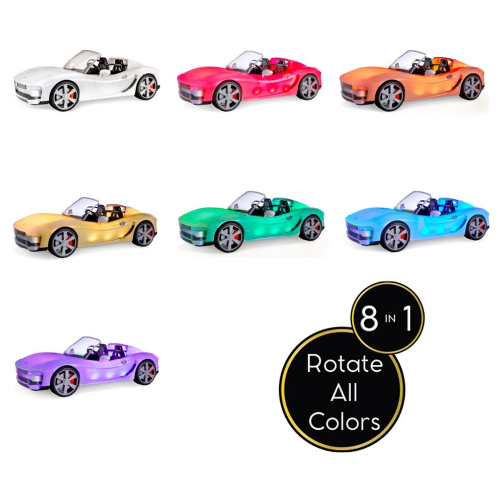 Rainbow High Color Change Car - Convertible Vehicle, 8-In-1 Light-Up, Multicolor, Fits 2 Fashion Dolls- Great Toy Gift for Girls Ages 6-12+ - image 5 of 10