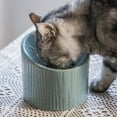 thumbnail image 6 of Raised Cat Food Bowls, Tilted Elevated Cat Bowl, Ceramic Pet Food Bowl, 6 of 6