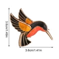 thumbnail image 4 of Guardurnaity Broche de pájaro Unisex, broches decorativos de moda Multicolor para mujeres y niñas, vestido de moda, ropa de boda Ropa, zapatos y accesorios Miscelánea, 4 of 6