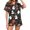 Black women halloween 2 piece sets a3, variant on Bzdzmqm Women Halloween 2 Piece Sets Print Short Sleeve Round Neck Casual Outfits Breathable Cool Shorts Lounge Set, White S