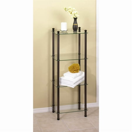 4 Shelf Oil Rubbed Bronze Tower L Etagere 4 Shelf Oil Rubbed Bronze Tower L Etagere
