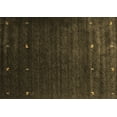 thumbnail image 1 of Ahgly Company Indoor Rectangle Abstract Brown Contemporary Area Rugs, 4' x 6', 1 of 4