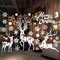 thumbnail image 4 of Pegatinas navideñas para ventanas, adornos navideños para el hogar, Papá Noel 2024, adornos navideños, regalos de Navidad, Año Nuevo 2025, 4 of 5