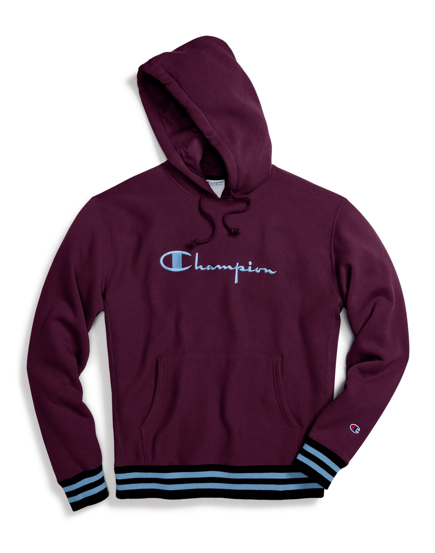 champion reverse weave lilac dyed hoodie