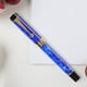 thumbnail image 3 of Pluma estilográfica de iridio de 0,5 mm con tapas de rosca y proceso de galvanoplastia para firmas, papelería, escritura y regalos. Azul, 3 of 9