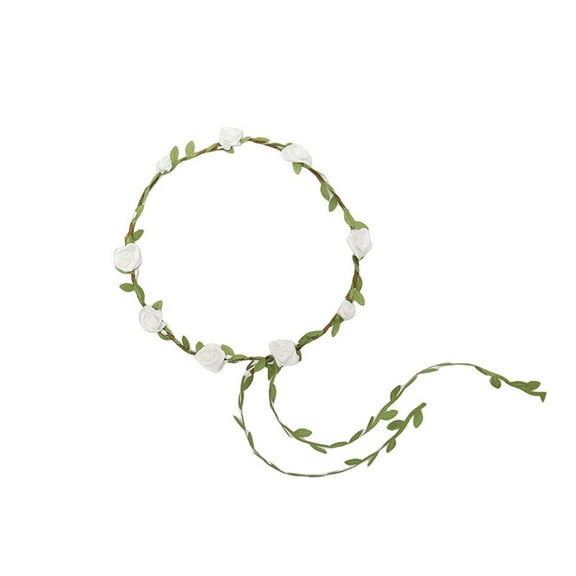 Begzeat Multicolor Flower Crown Floral Wreath, Headbands Garland Headbands, Rose Flower Headband Women Floral Crown Wreath Photo Prop,Dress Up Gifts for Girls