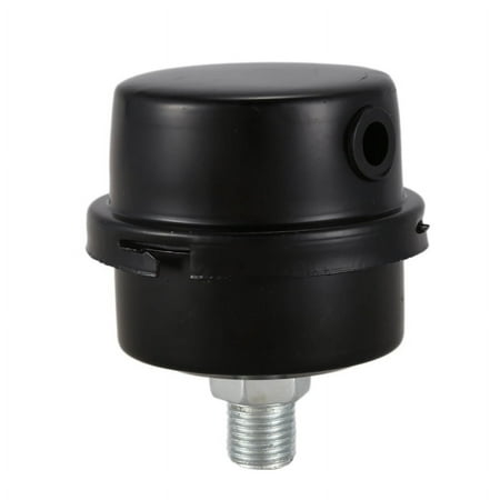 

Air Compressor Intake Filter Muffler 1/4BSP 13mm Thread Black