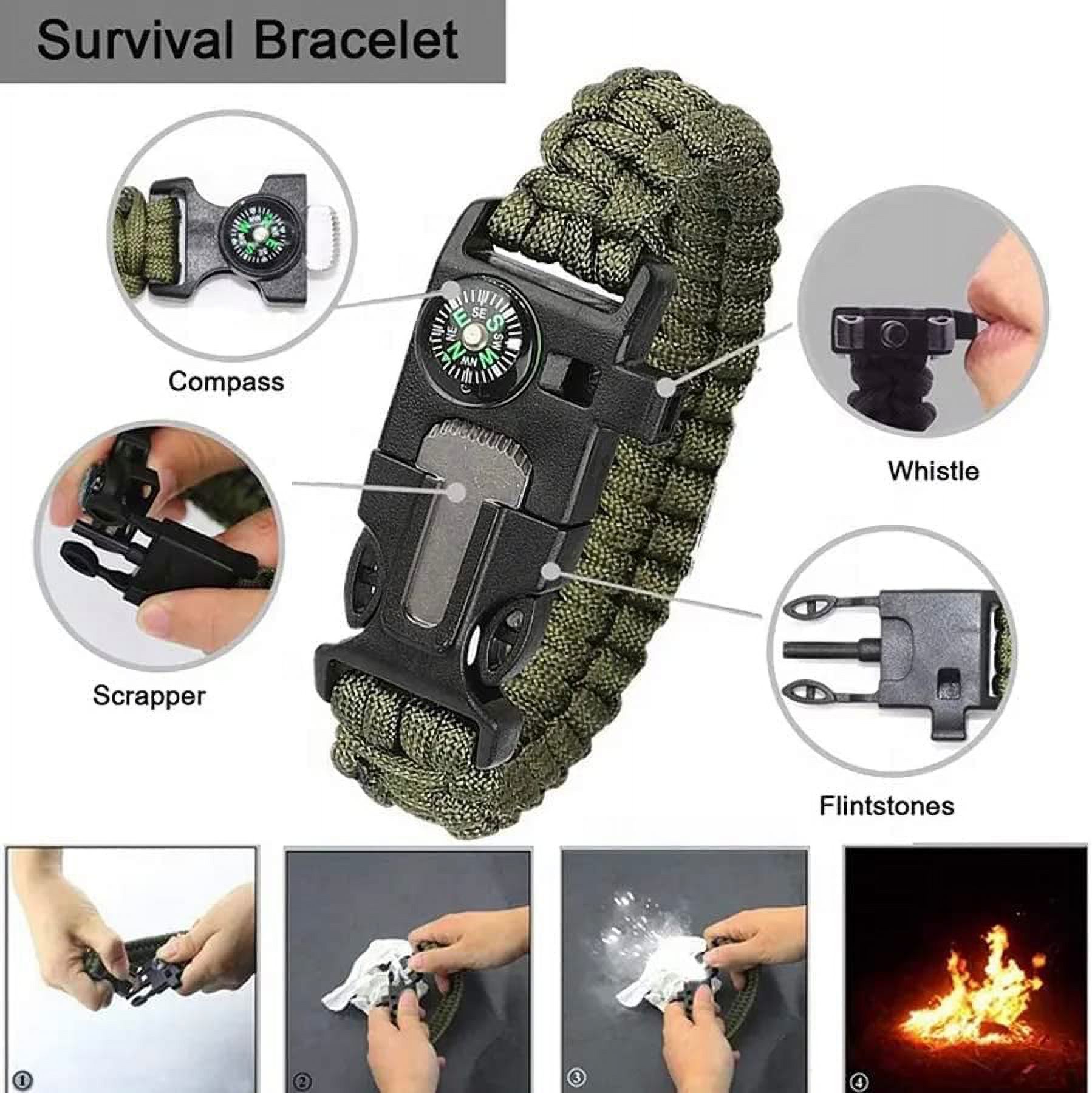 SOS Shock Proof Box - Survival Kit